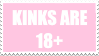 kinks for 18+ stamp